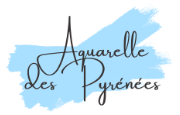 Aquarelle des Pyrénées